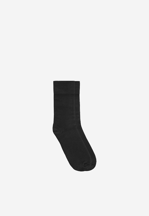 Men's black bamboo socks
