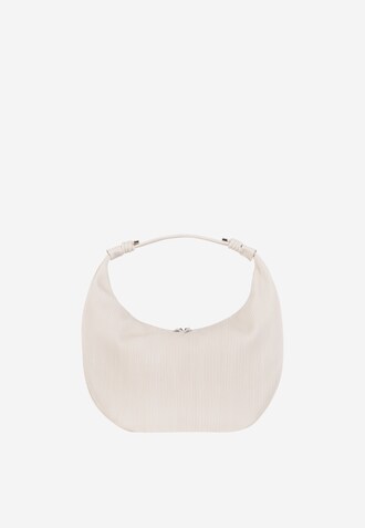 WJS oryginalna beżowa torebka damska typu hobo bag