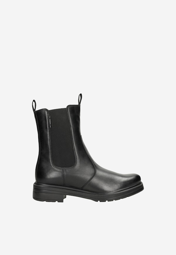 Black high women's chelsea boots