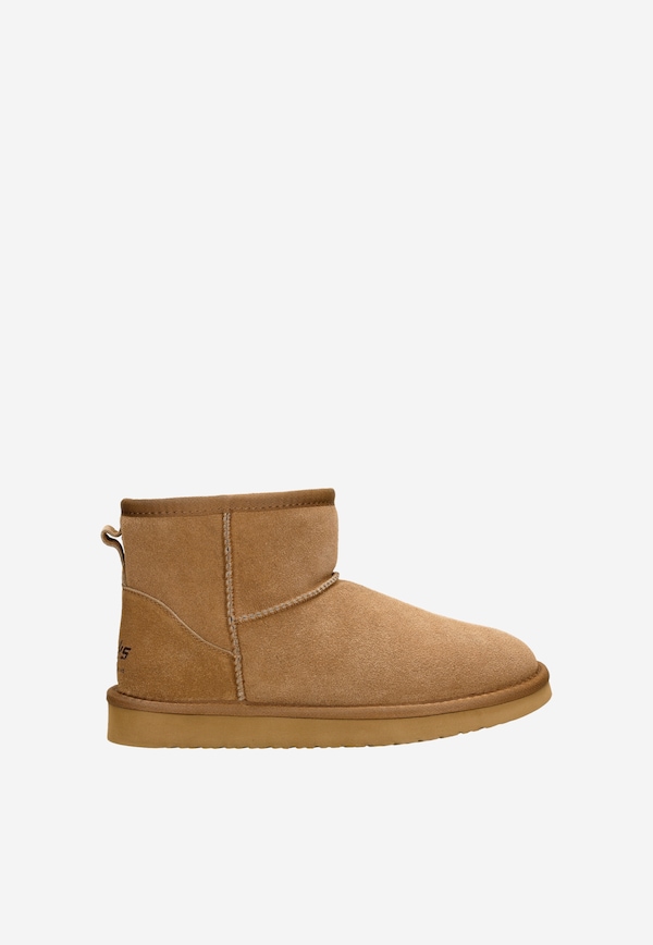 Cizme de zăpadă slip-on maro-deschis RELAKS damă