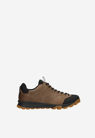 Półbuty męskie trekkingi w kolorze brązowym