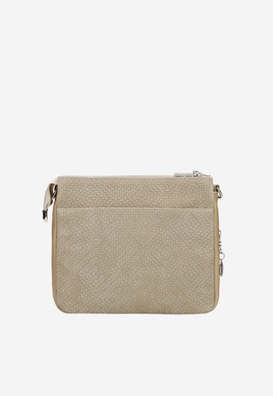 Mała beżowa torebka damska na ramię