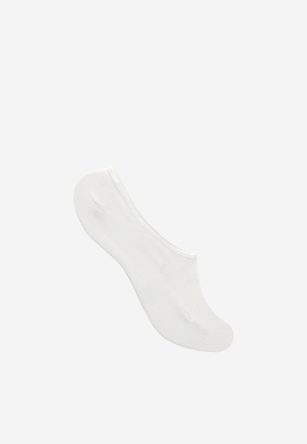 Low-cut bamboo socks with silicone
