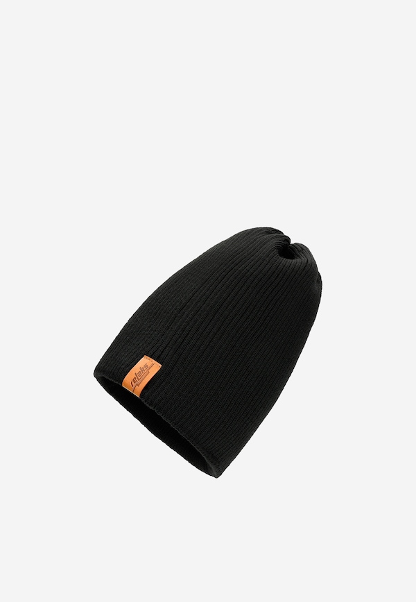 Men's long black RELAKS cap