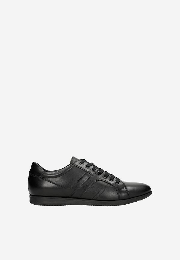 Black comfortable men's shoes perfect for everyday wear