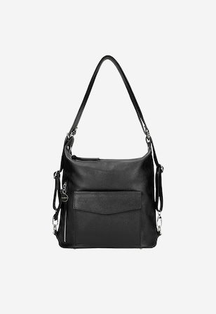 Torebka plecak 2w1 w kolorze czarnym