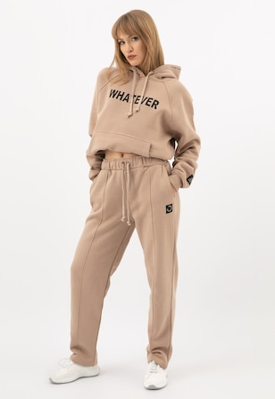 Pantaloni de trening bej RELAKS