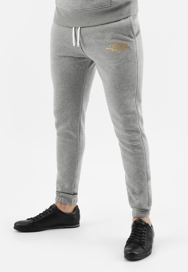Pantaloni de trening gri RELAKS bărbați
