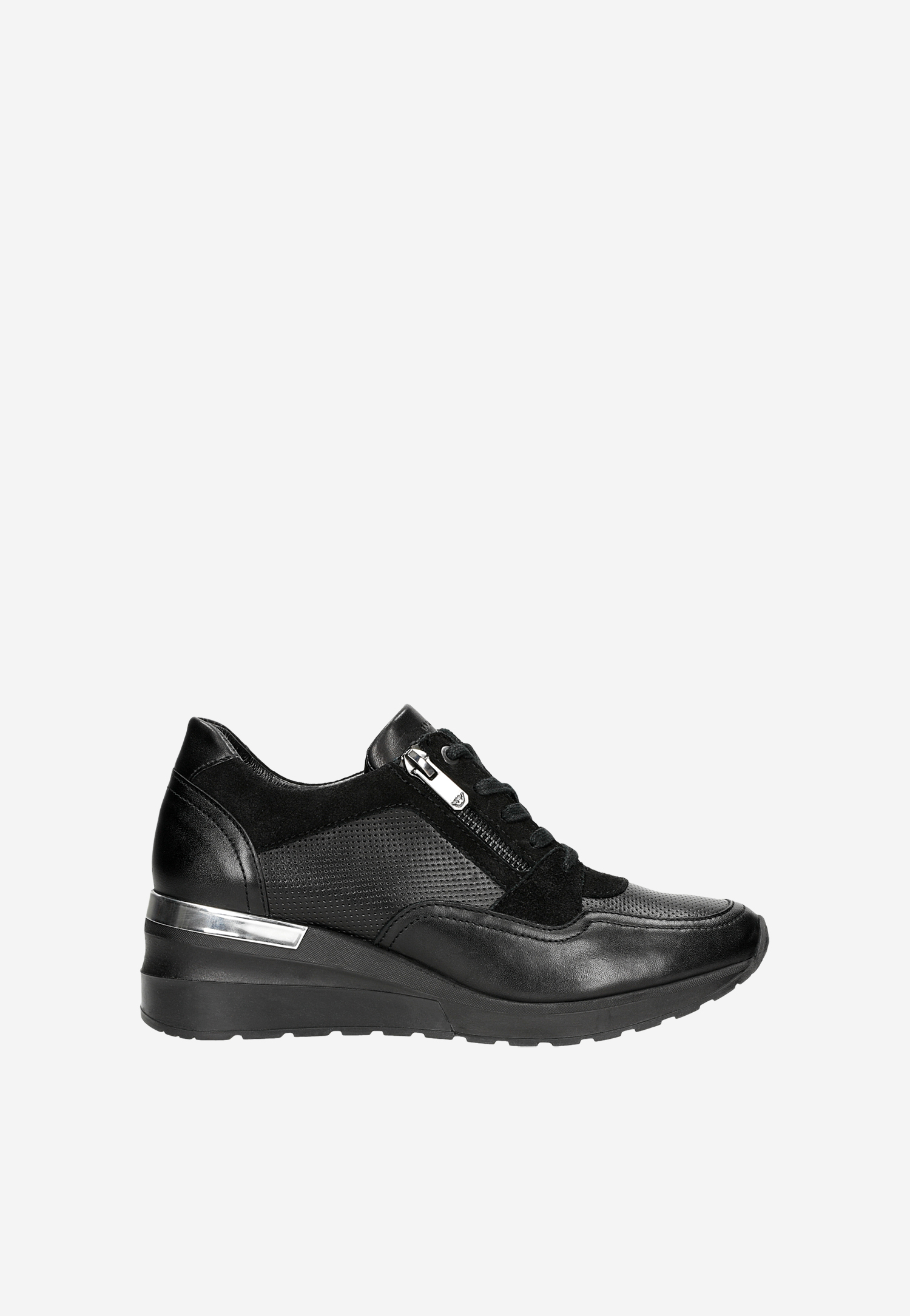 Sneakersy damskie skórzane | Wojas