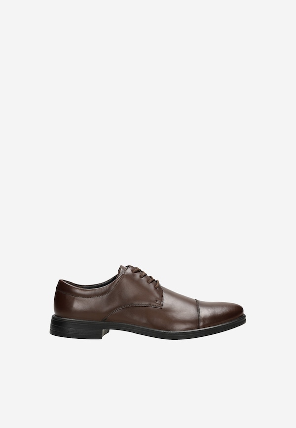 Men's lace-up leather shoes