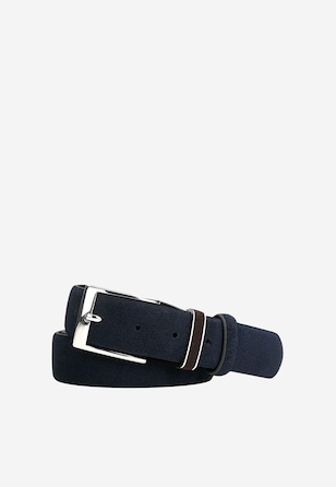 Curea  bleumarin cu buclă marp bărbați