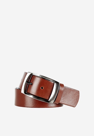 Hnědý dámský pásek