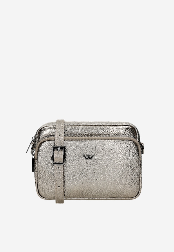 Malá zlatá kabelka crossbody