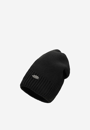 Căciulă de iarnă neagră RELAKS