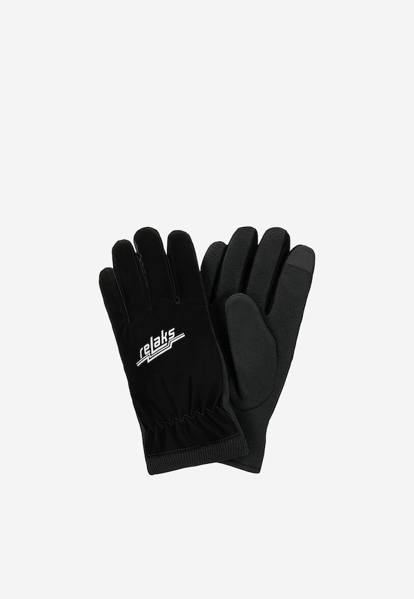 Black soft gloves RELAKS