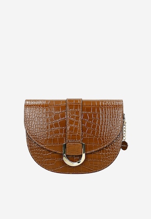 Dámska kabelka z reliéfnej kože