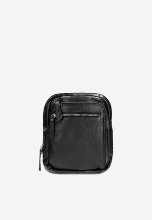 Geantă mică neagră pentru bărbați