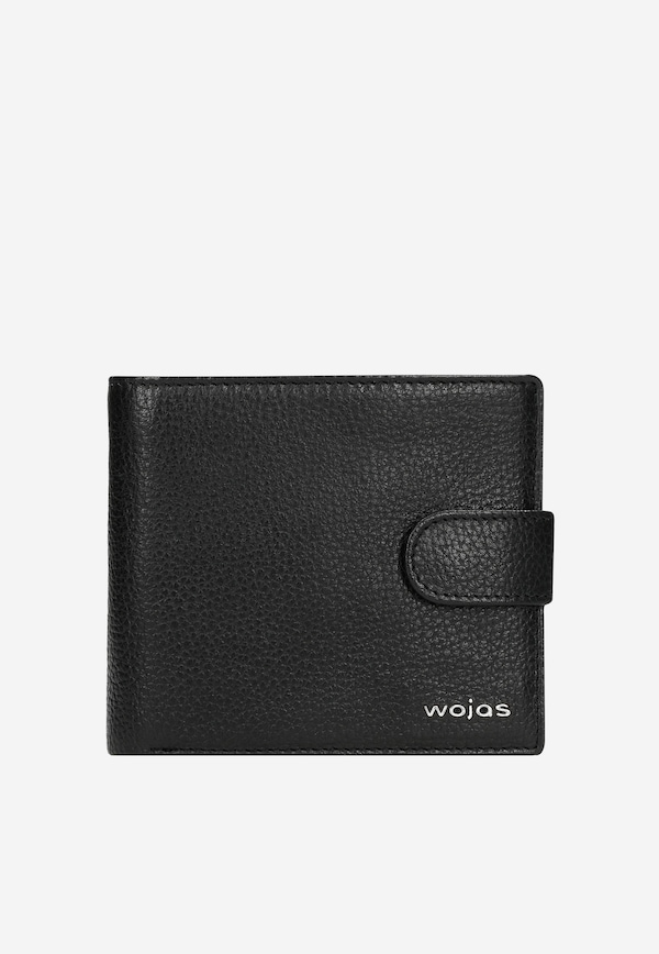 Black leather wallet
