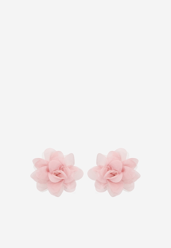 Decoratiuni pentru încălțăminte floare roz 