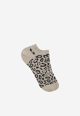 Dámské ponožky s leopardím vzorem