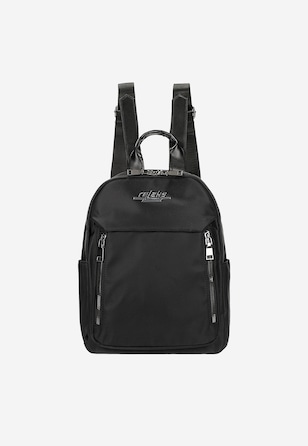 Czarny plecak miejski RELAKS