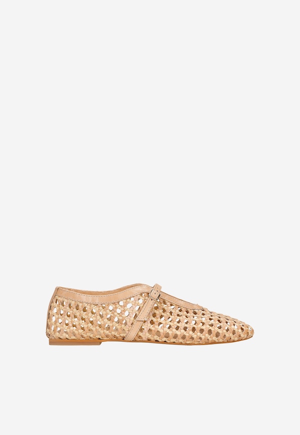 Ażurowe baleriny w stylu boho