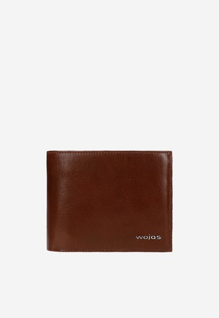 Hnedá pánska peňaženka z pravej kože