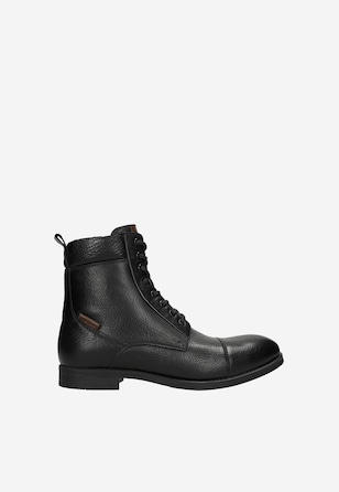 Sznurowane trzewiki męskie