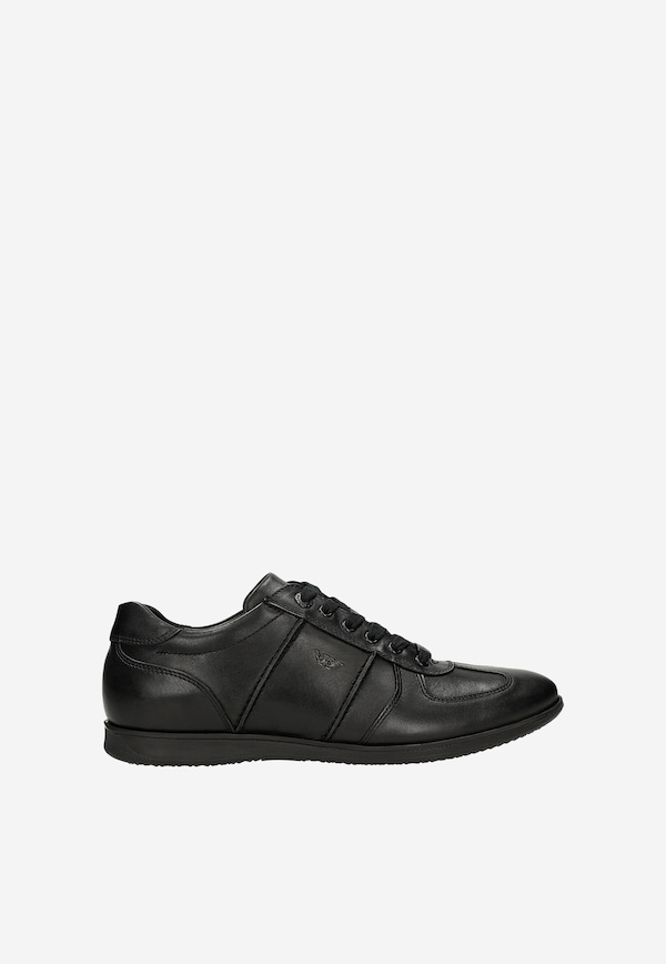 Men's black brogues