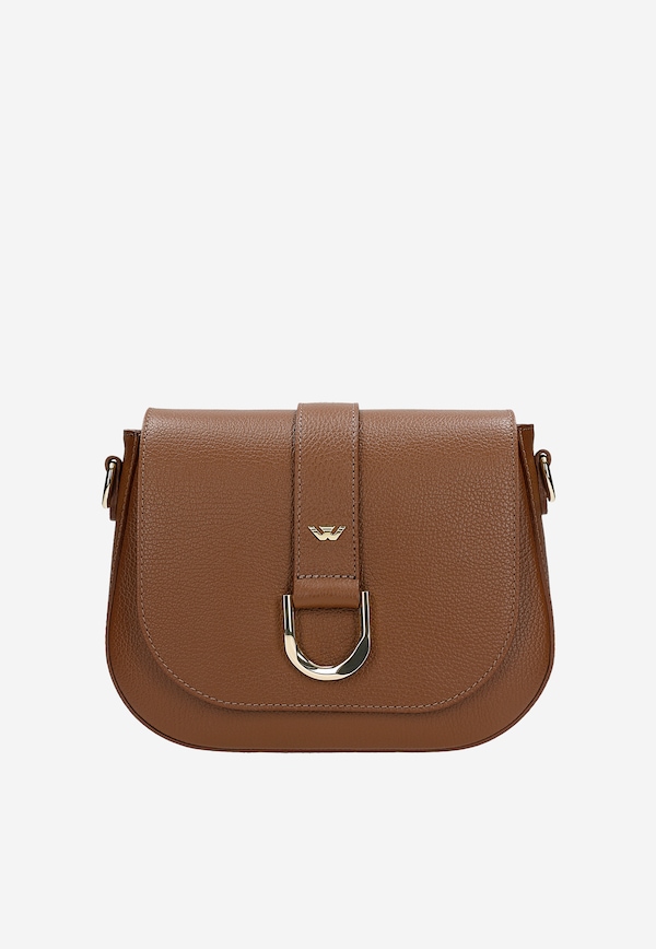 Mała skórzana torebka saddle bag