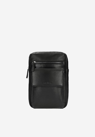 Mała skórzana torba męska na ramię