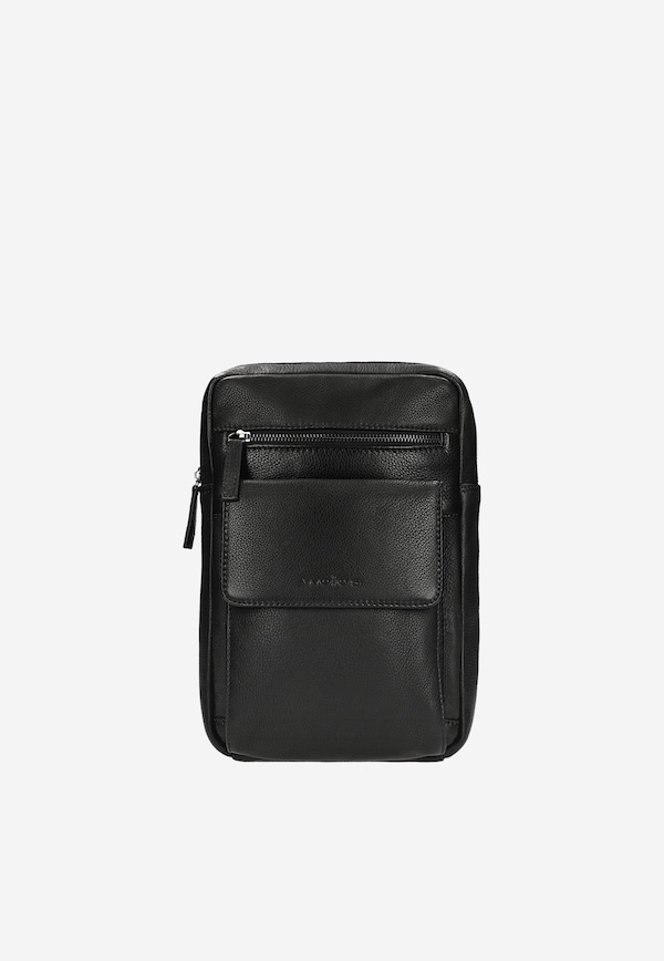 Mała skórzana torba męska na ramię