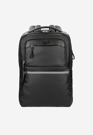 Duży czarny plecak męski RELAKS