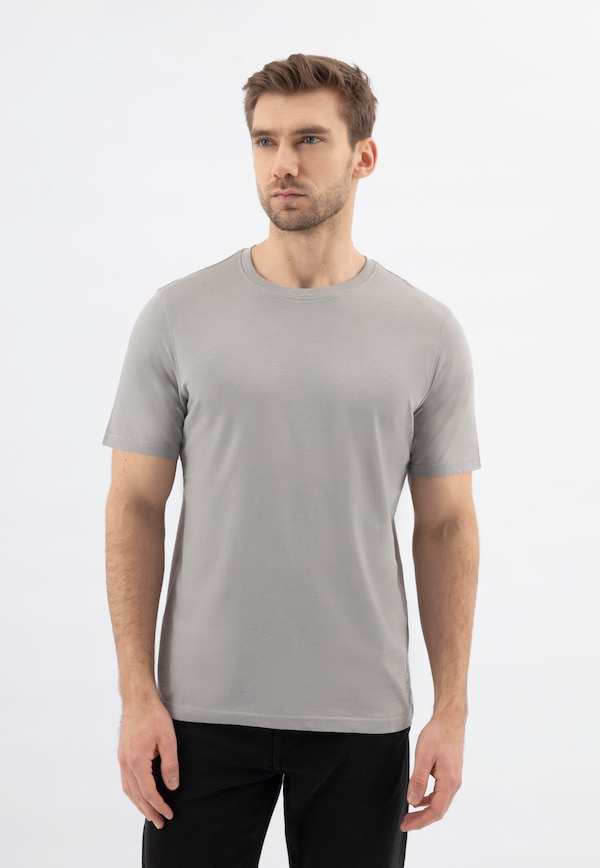 Szara koszulka męska RELAKS