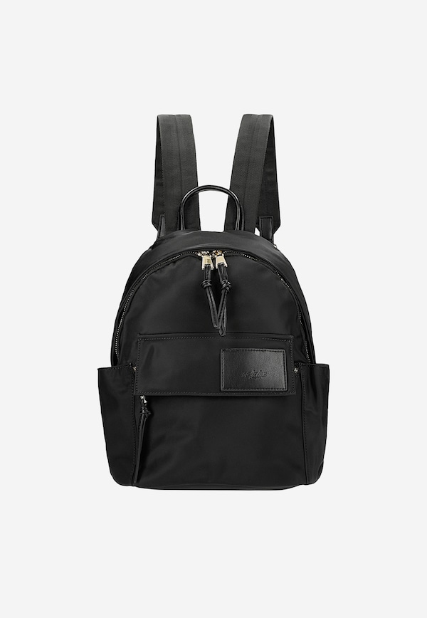 Czarny damski plecak miejski RELAKS