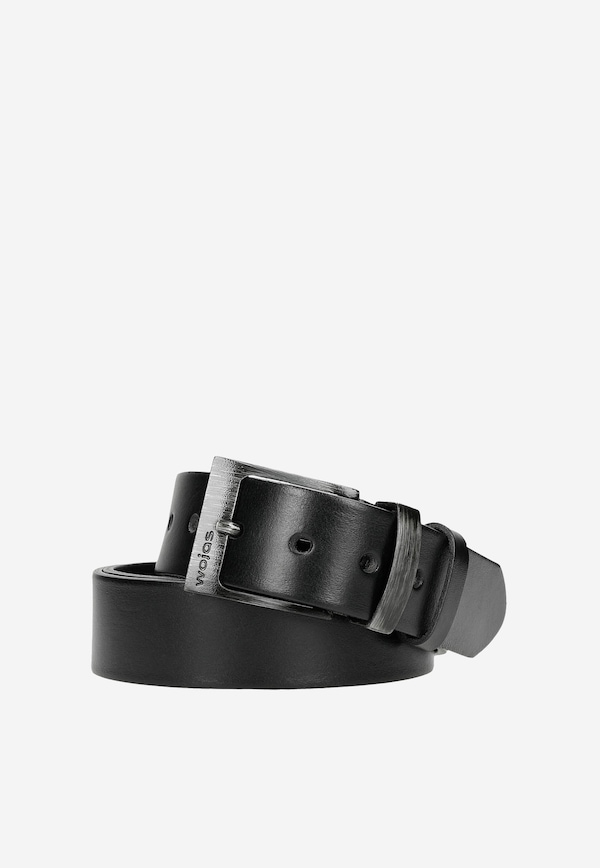 Curea din piele negru bărbați