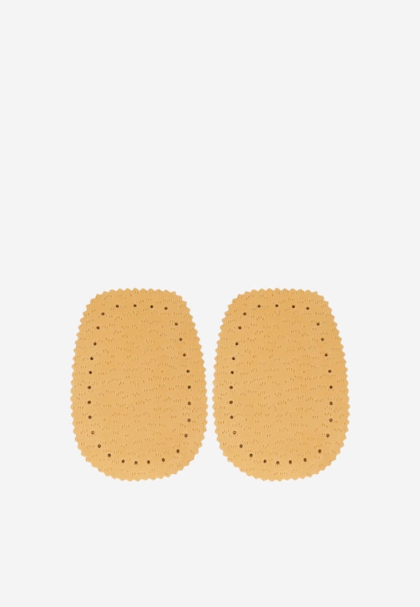 Brown latex pekari heel pad
