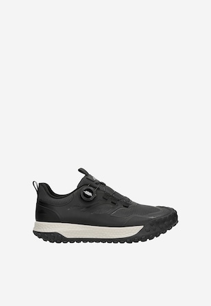 Černé sneakers RELAKS s otočným šněrováním