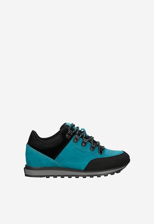 Niebiesko-czarne buty trekkingowe damskie