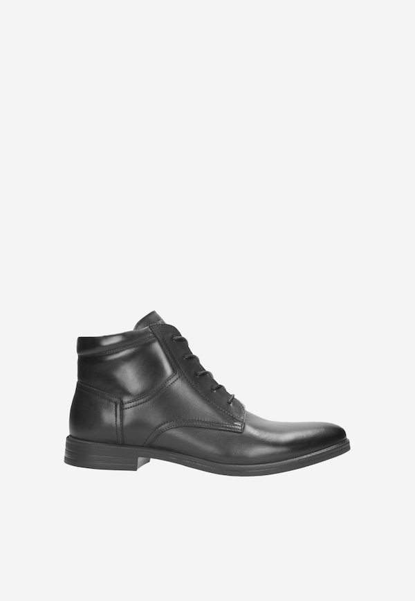 Czarne męskie trzewiki