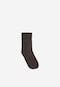 Hnědé pánské ponožky z bambusového vlákna 3981-52