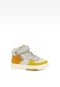 Sneakers BARTEK 11583010, szaro-żółto-pomarańczowy 11583010