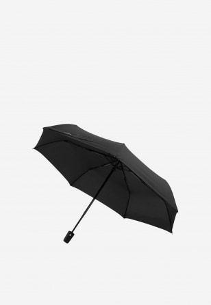Mały składany parasol w kolorze czarnym