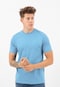 Jasnoniebieski t-shirt męski bawełniany 98018-88