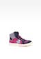 Sneakers BARTEK 14553015, dla dziewcząt, granatowo-różowy 14553015