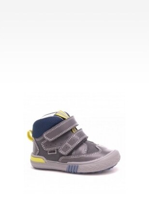 Sneakers BARTEK 21704-015, dla chłopców, szaro-żółty 21704-015