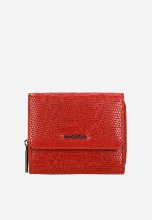 Moderní červená peněženka dámská z kvalitní hladké kůže 91021-55