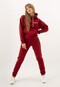 RELAKS damskie spodnie dresowe w kolorze czerwonym R98017-15