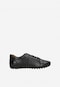 Czarne półbuty męskie typu sneakers 10147-51