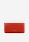 Duży czerwony portfel damski ze skóry licowej 91069-55